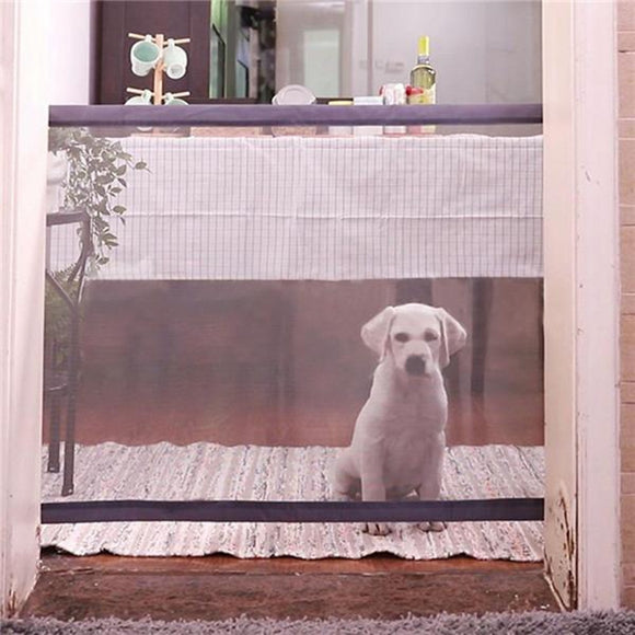 2018 Magic-Gate Dog Pet Fences Portable Folding Safe Guard Indoor and Outdoor Protection Safety Magic Gate For Dogs Cat Pet