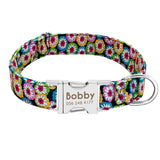 Dog Collar Personalized Nylon fluffy  Collar